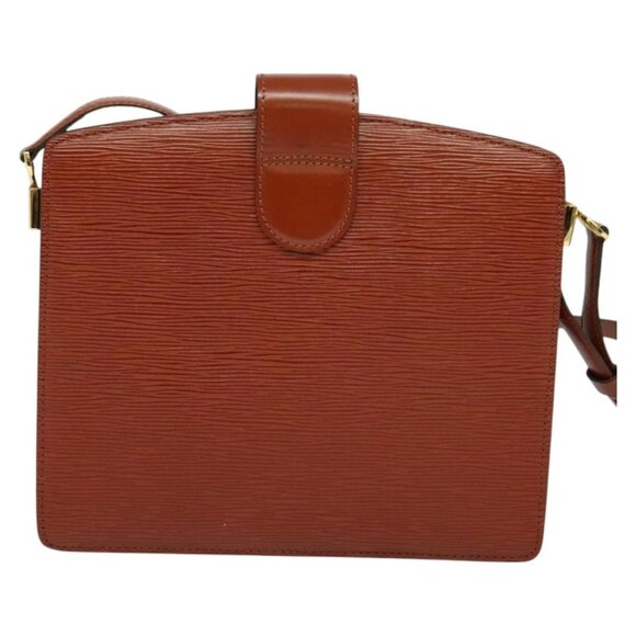 LOUIS VUITTON Epi Capuchin Shoulder Bag Brown M52343 LV Auth 129900 - Picture 2 of 16